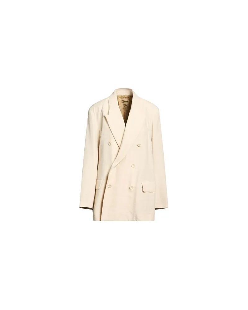 Uma Wang JACKEN & MÄNTEL - Jacken, Mäntel & Trenchcoatsauf YOOX.COM Cremeweiß