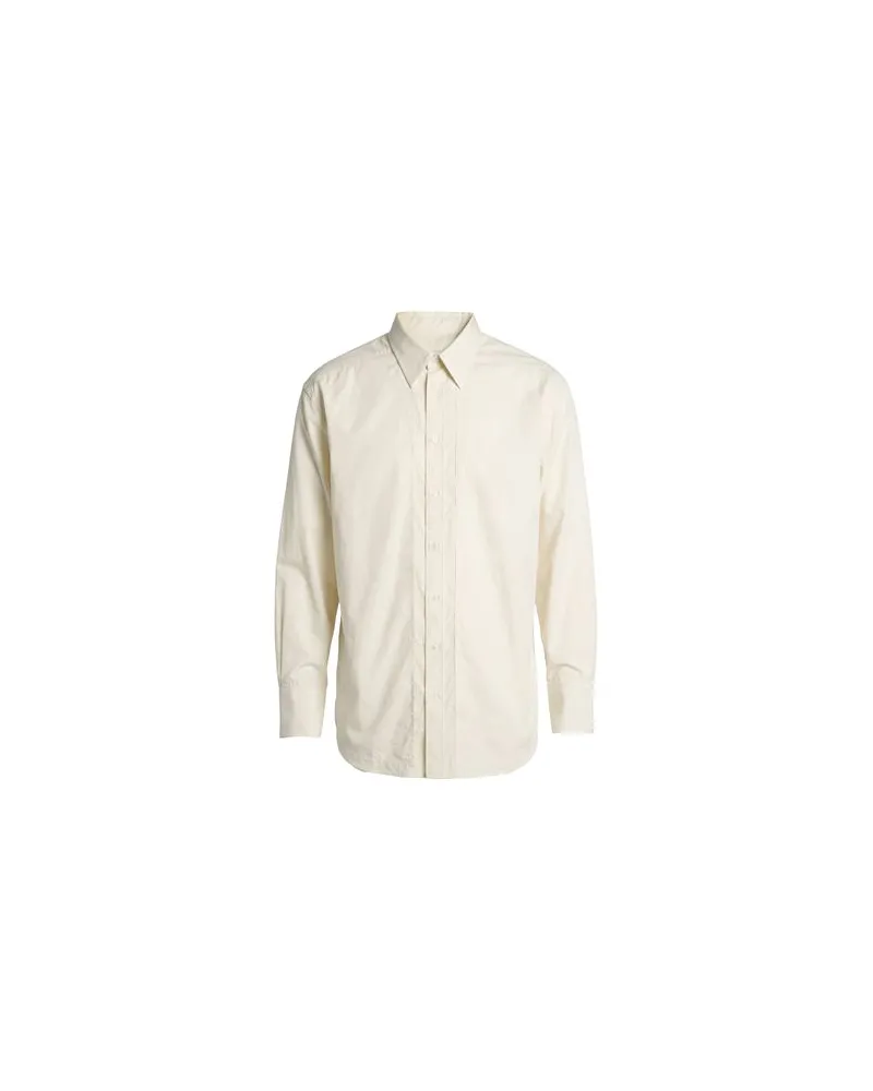 AMI Paris TOPS - Hemdenauf YOOX.COM Elfenbein