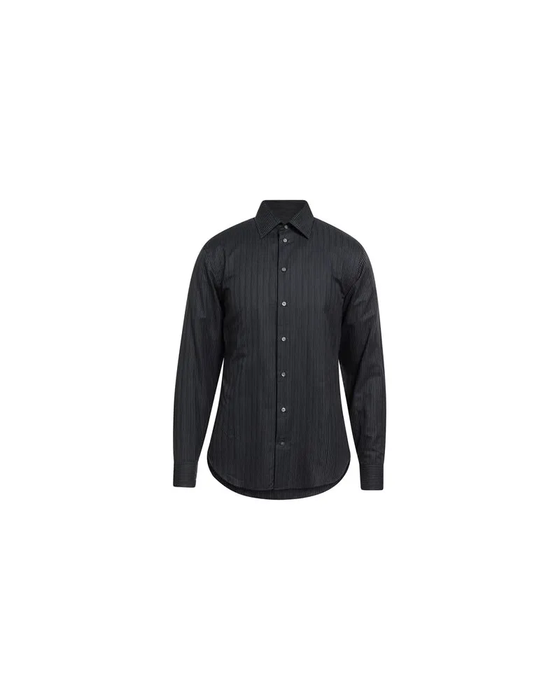 Armani Collezioni TOPS - Hemdenauf YOOX.COM Schwarz