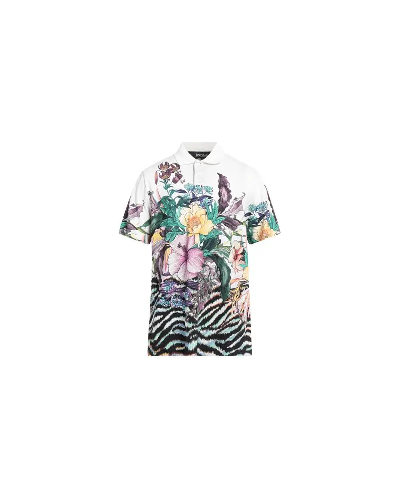 Just Cavalli TOPS - Poloshirtsauf YOOX.COM Weiß