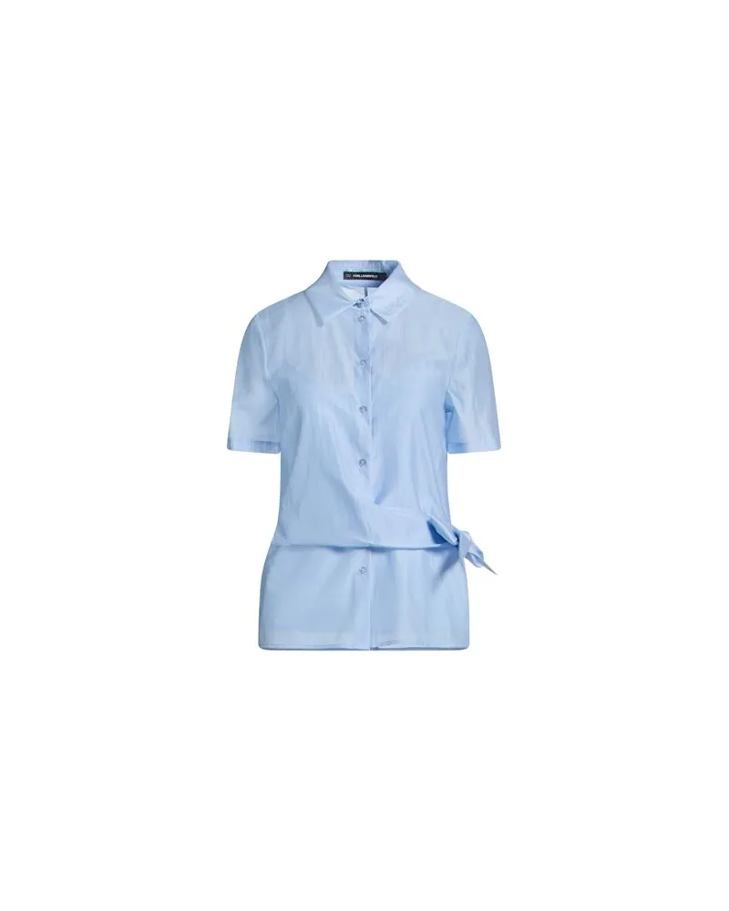 Karl Lagerfeld TOPS - Hemdenauf YOOX.COM Himmelblau