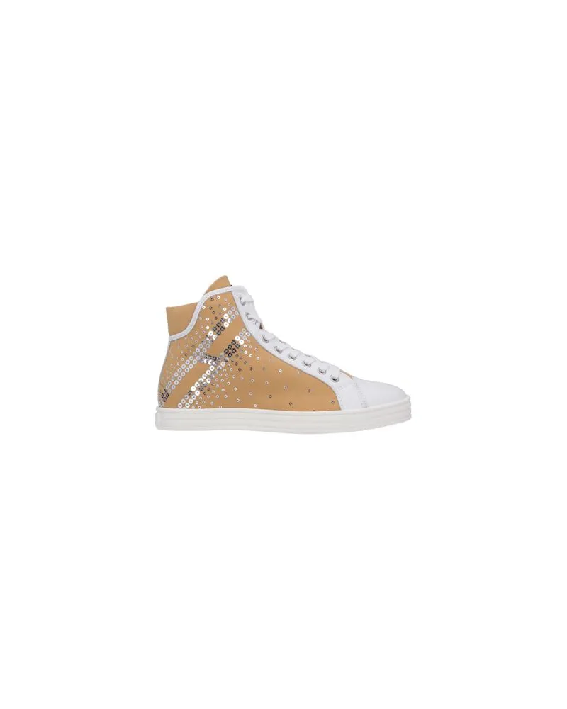 Hogan Rebel SCHUHE - Sneakersauf YOOX.COM Beige