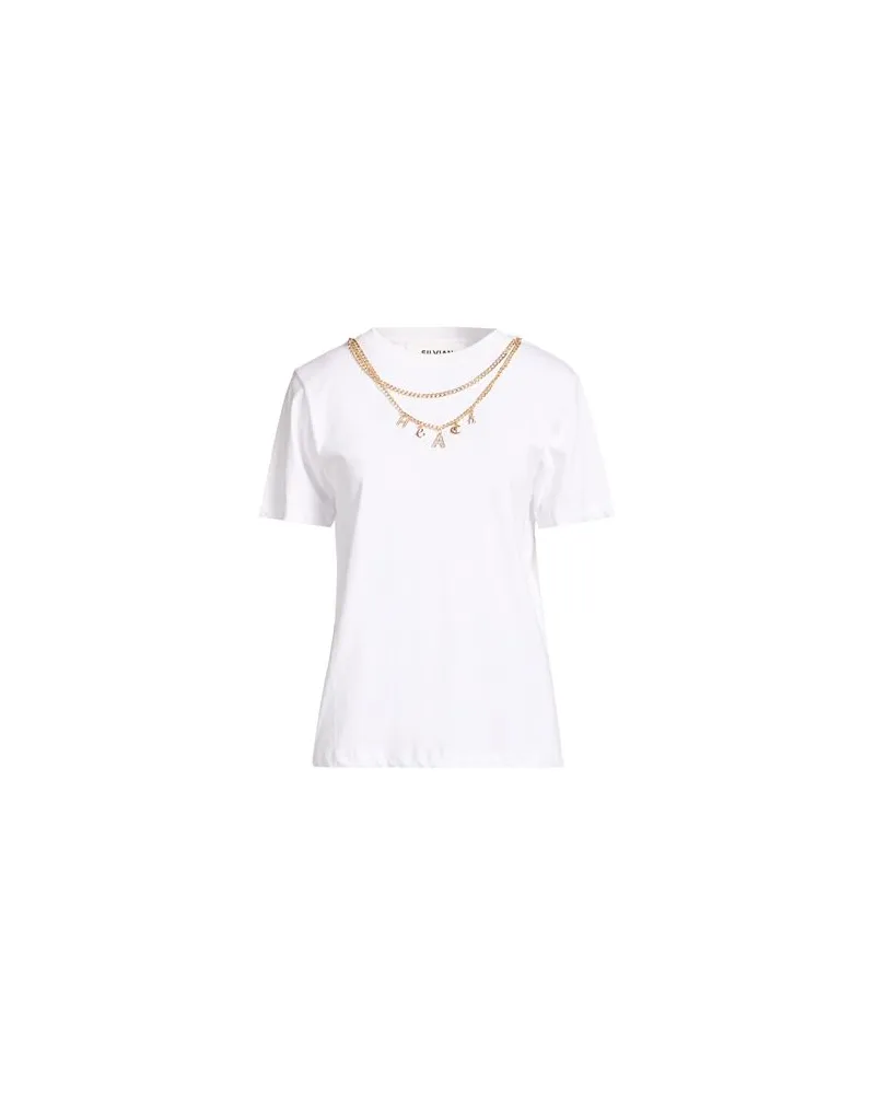 Silvian Heach TOPS - T-shirtsauf YOOX.COM Weiß