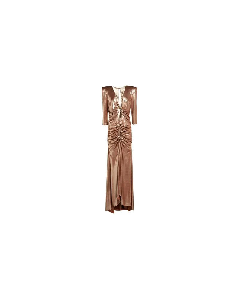 W Les Femmes By Babylon KLEIDER - Maxi-Kleiderauf YOOX.COM Kupfer