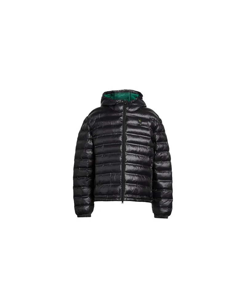 Blauer JACKEN & MÄNTEL - Pufferjacken & Daunenjackenauf YOOX.COM Schwarz