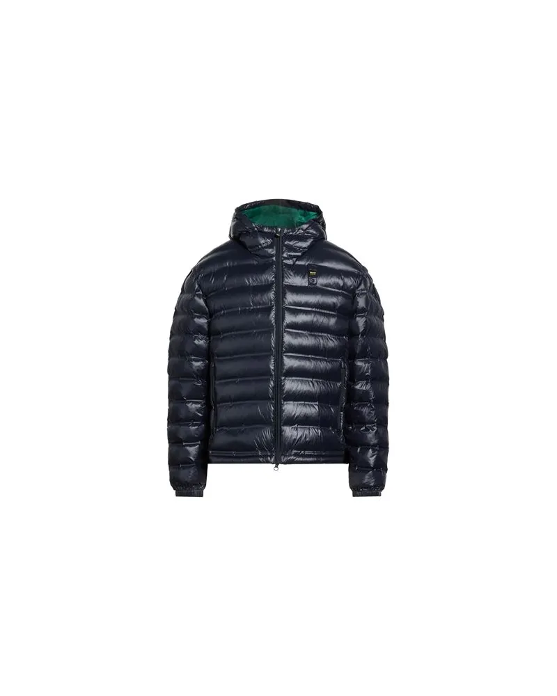 Blauer JACKEN & MÄNTEL - Pufferjacken & Daunenjackenauf YOOX.COM Marineblau