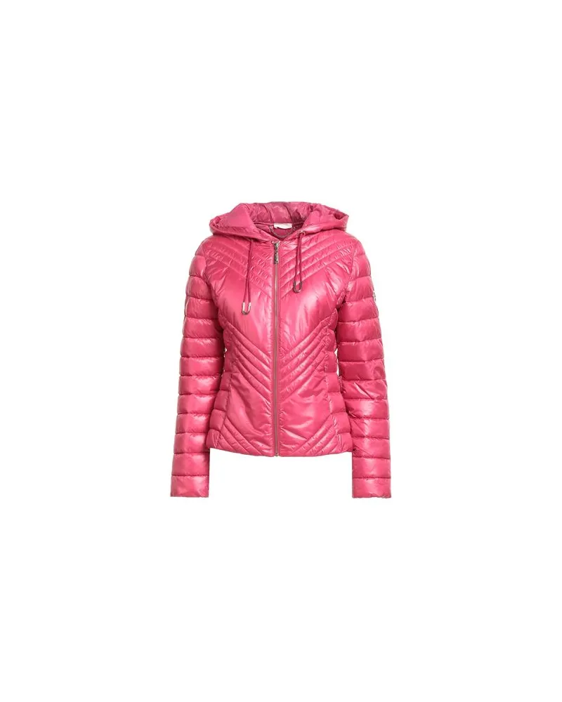 Liu Jo JACKEN & MÄNTEL - Pufferjacken & Daunenjackenauf YOOX.COM Magenta