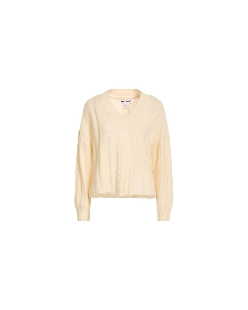 DKNY STRICKWAREN - Pulloverauf YOOX.COM Elfenbein