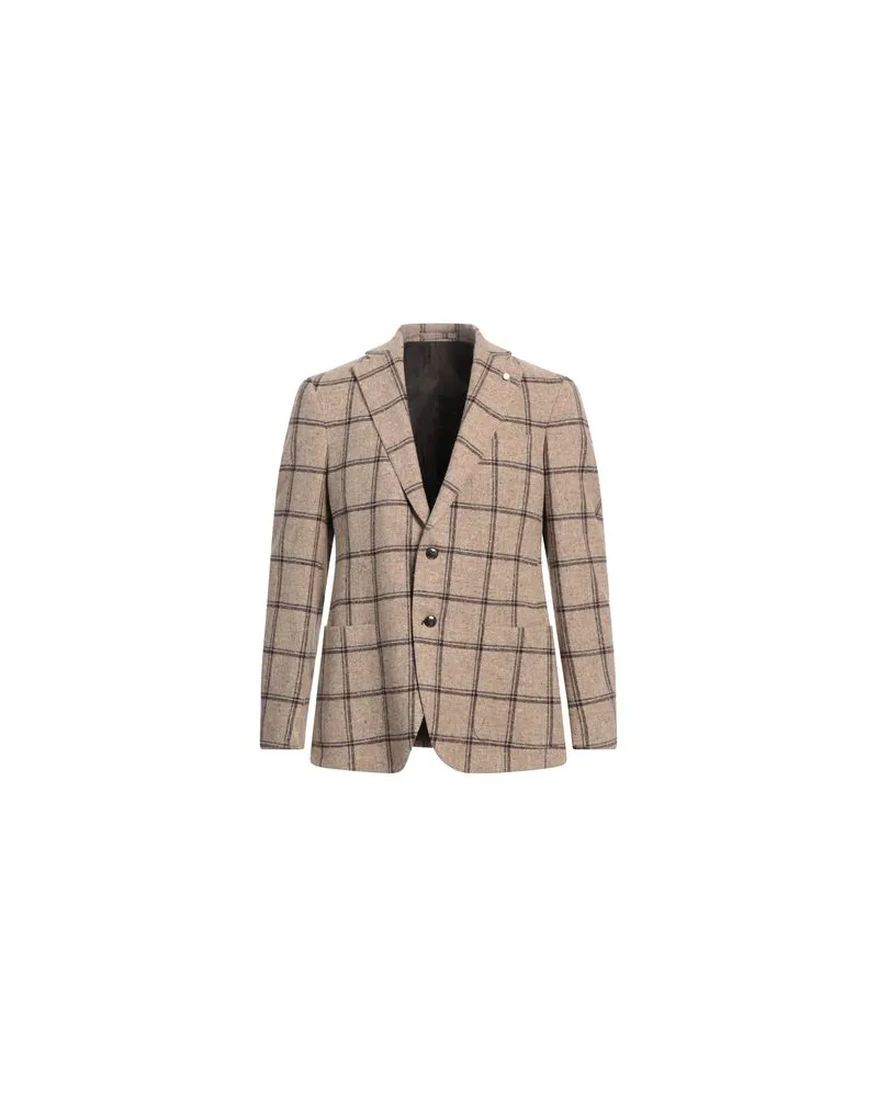 Luigi Bianchi Mantova ANZÜGE und CO-ORDS - Blazersauf YOOX.COM Beige