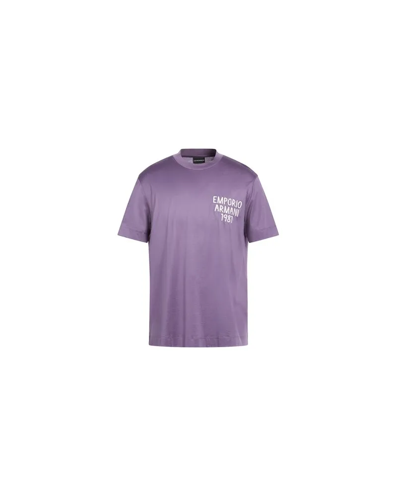 Emporio Armani TOPS - T-shirtsauf YOOX.COM Dunkelviolett