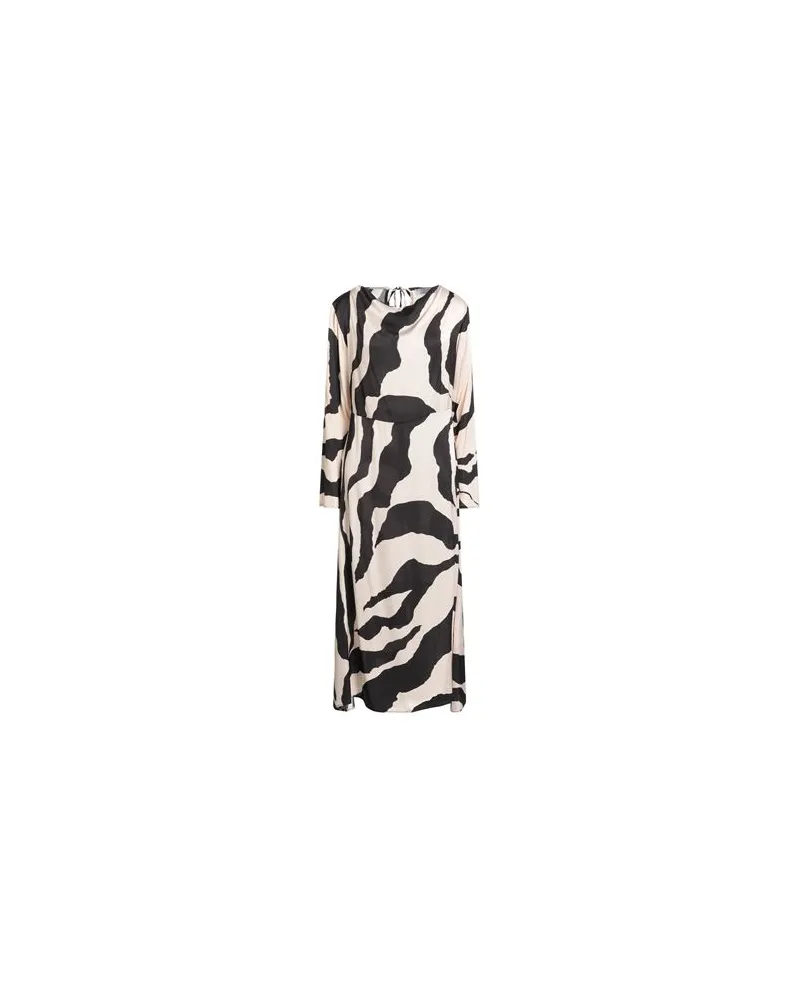 Kaos KLEIDER - Midi-Kleiderauf YOOX.COM Beige