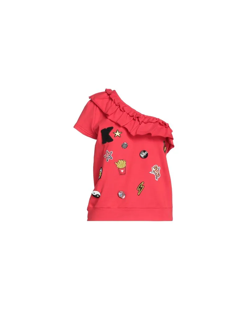 KENGSTAR TOPS - Sweatshirtsauf YOOX.COM Rot