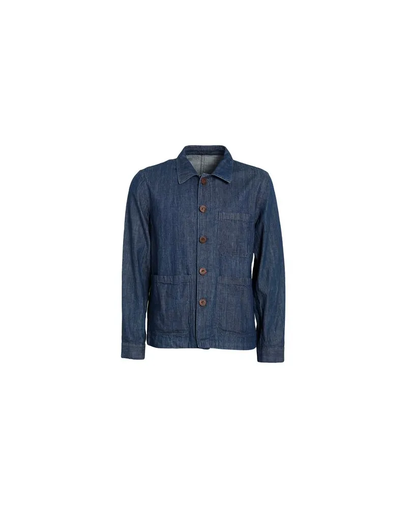 LARDINI JACKEN & MÄNTEL - Jeansjacken/Mäntelauf YOOX.COM Blau