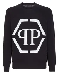 Philipp Plein Pullover Schwarz