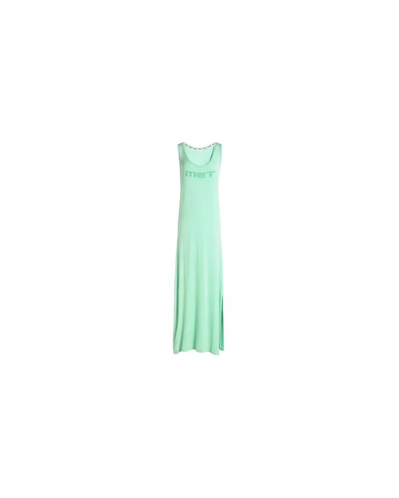 MET  KLEIDER - Maxi-Kleiderauf YOOX.COM Säuregrün