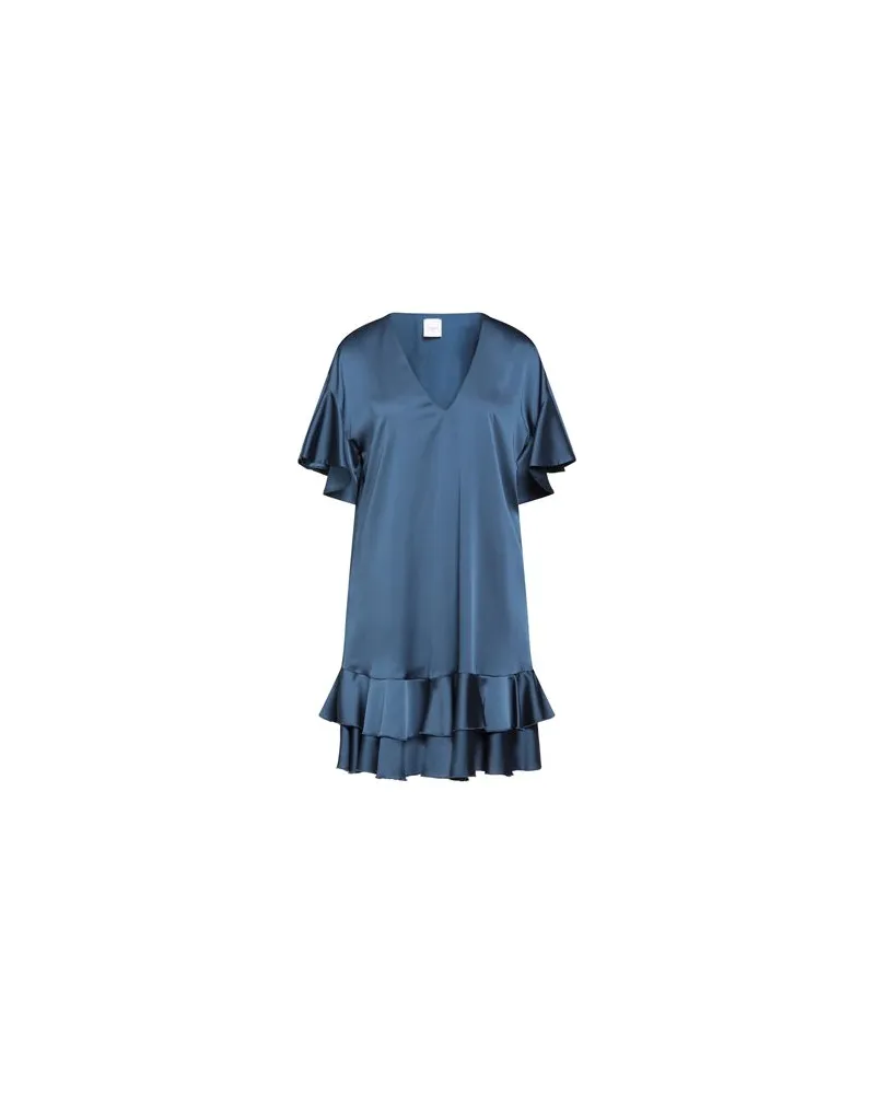 Gaëlle Bonheur KLEIDER - Mini-Kleiderauf YOOX.COM Taubenblau