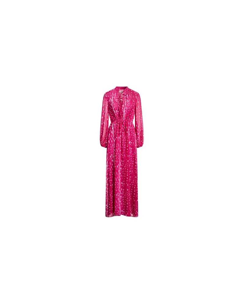 Diane von Furstenberg KLEIDER - Maxi-Kleiderauf YOOX.COM Magenta