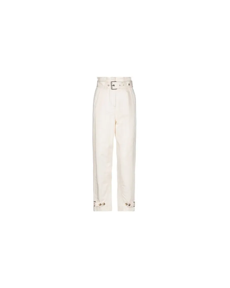Pinko HOSEN & RÖCKE - Hosenauf YOOX.COM Elfenbein
