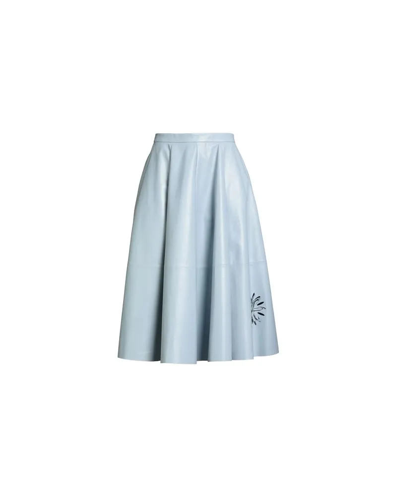 DESA HOSEN & RÖCKE - Midi-Röckeauf YOOX.COM Hellblau