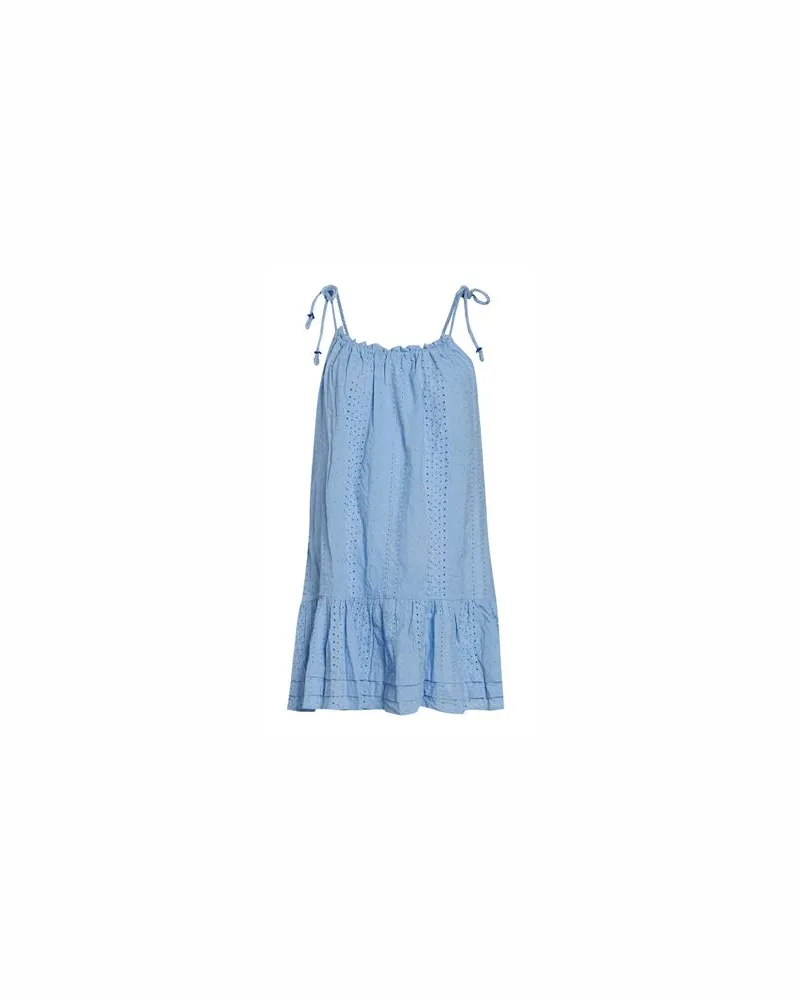 Poupette St Barth KLEIDER - Mini-Kleiderauf YOOX.COM Himmelblau
