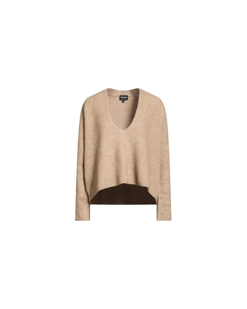 Giorgio Armani STRICKWAREN - Pulloverauf YOOX.COM Beige