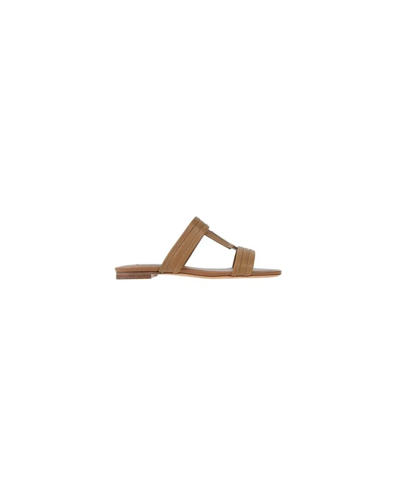 TOD'S SCHUHE - Sandalenauf YOOX.COM Kamel