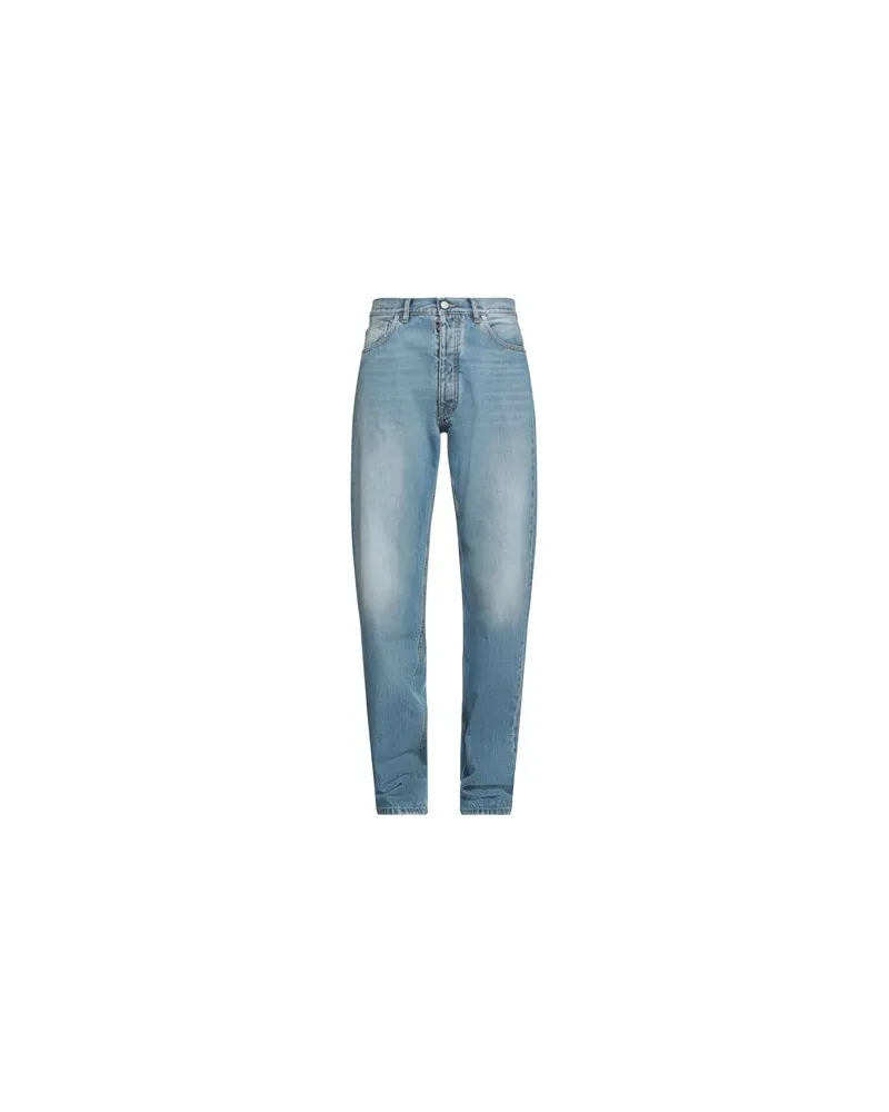 Maison Margiela HOSEN & RÖCKE - Jeanshosenauf YOOX.COM Blau