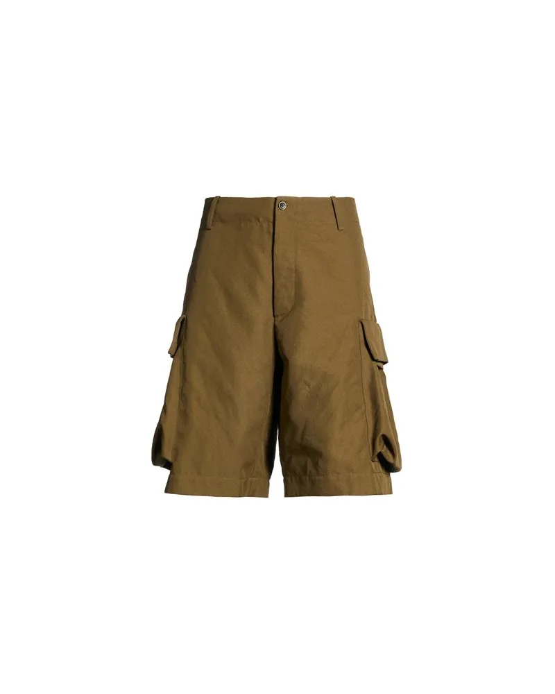 Uma Wang HOSEN & RÖCKE - Shorts & Bermudashortsauf YOOX.COM Militärgrün