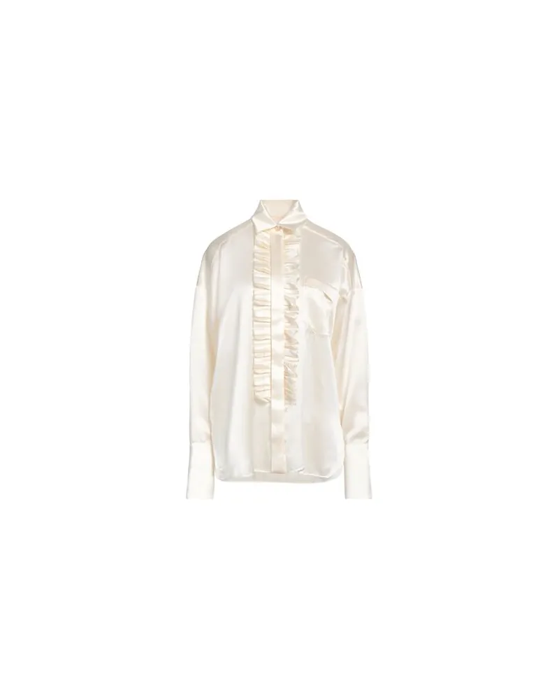 Antonia Zander TOPS - Hemdenauf YOOX.COM Elfenbein