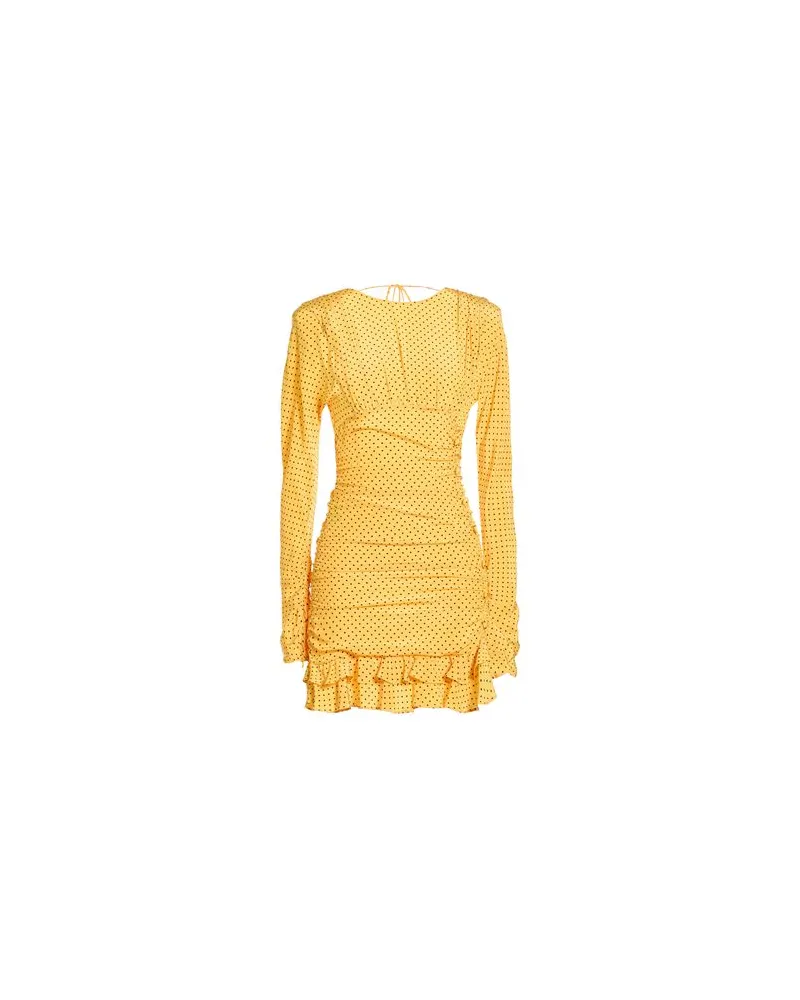 Alessandra Rich KLEIDER - Mini-Kleiderauf YOOX.COM Gelb