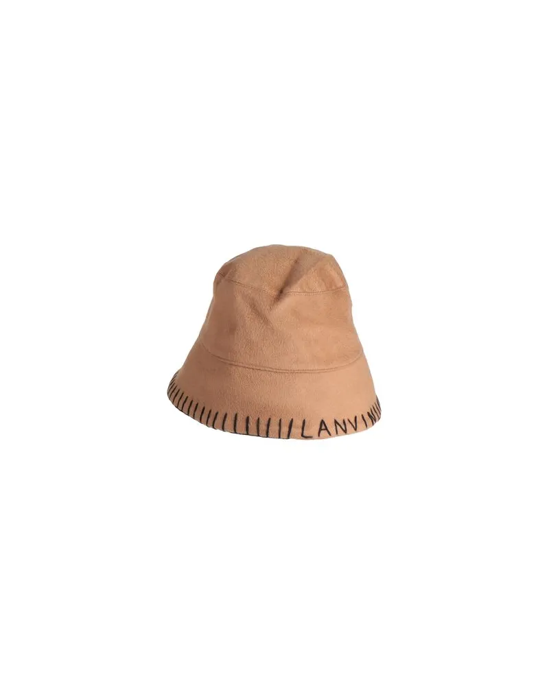 Lanvin ACCESSOIRES - Mützen & Hüteauf YOOX.COM Kamel