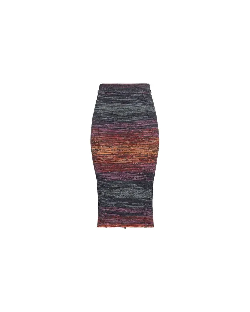 ROTATE Birger Christensen HOSEN & RÖCKE - Midi-Röckeauf YOOX.COM Braungrau