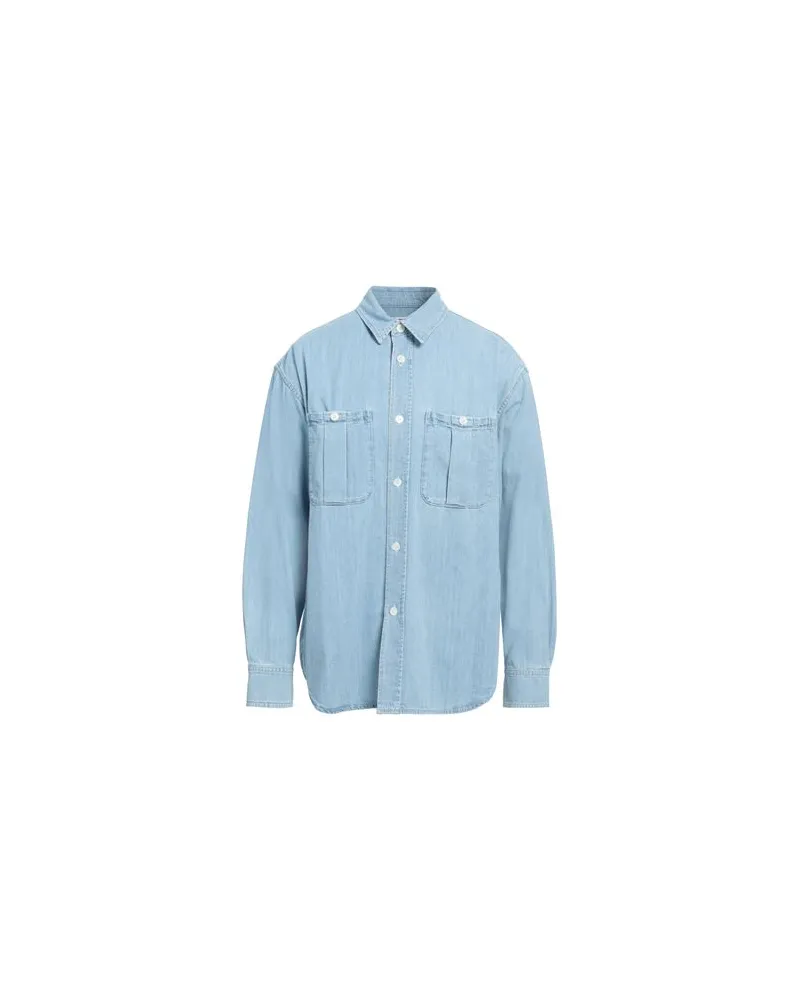 Kenzo TOPS - Jeanshemdenauf YOOX.COM Blau