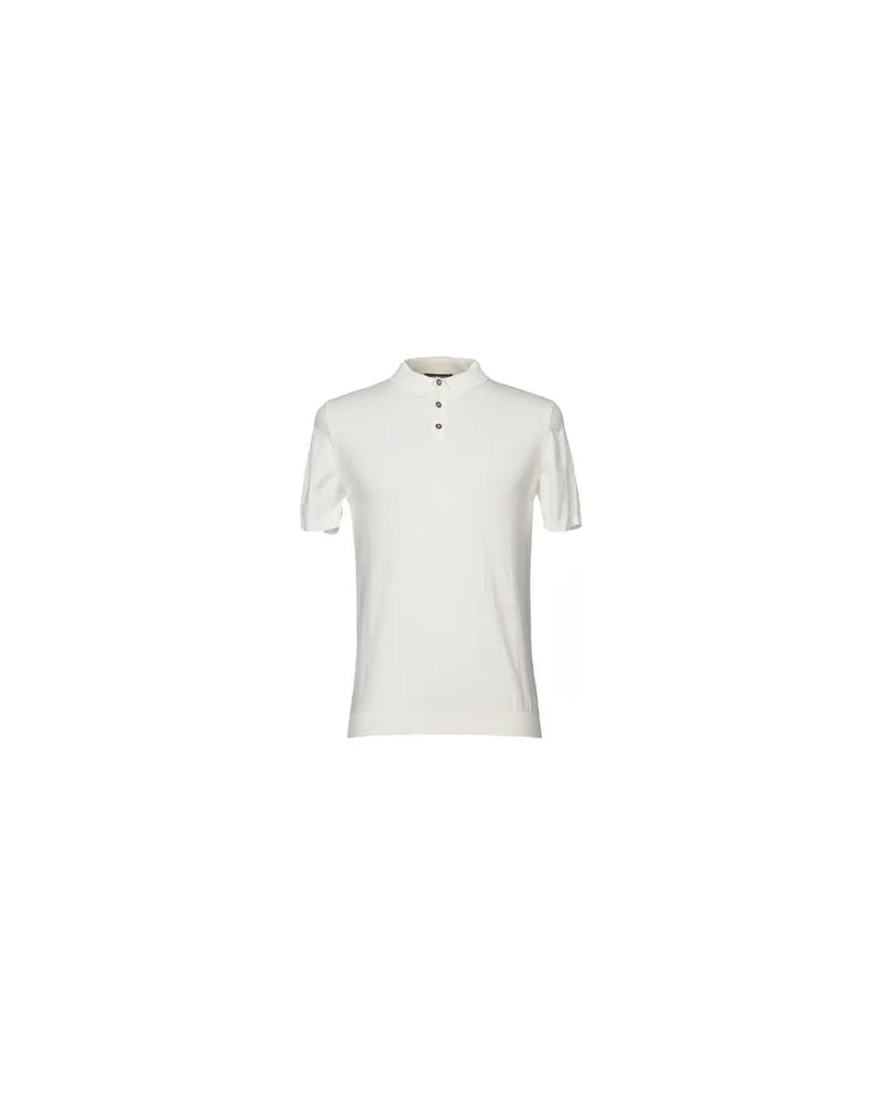 Roberto Collina TOPS - Poloshirtsauf YOOX.COM Weiß