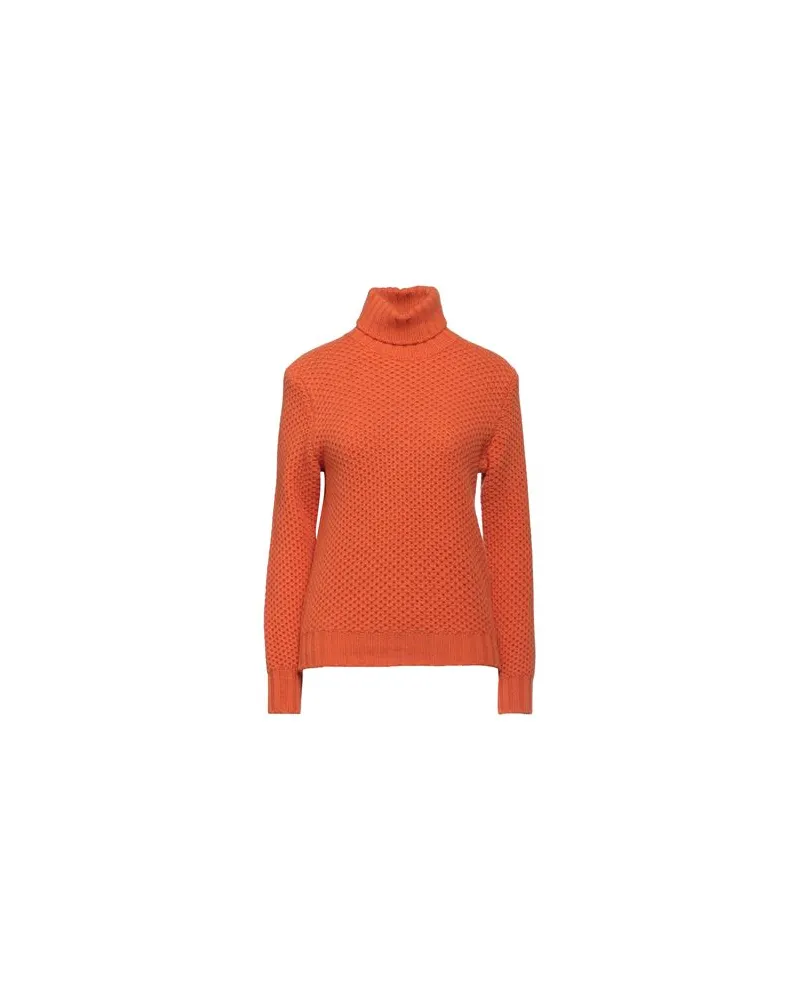 MP Massimo Piombo STRICKWAREN - Rollkragenpulloverauf YOOX.COM Orange