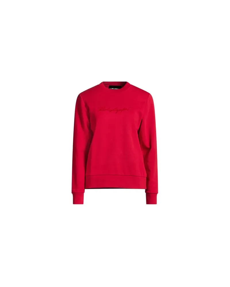 Karl Lagerfeld TOPS - Sweatshirtsauf YOOX.COM Rot