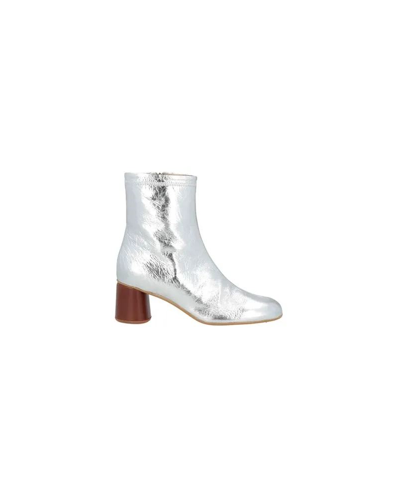 ALYSI SCHUHE - Stiefelettenauf YOOX.COM Silber