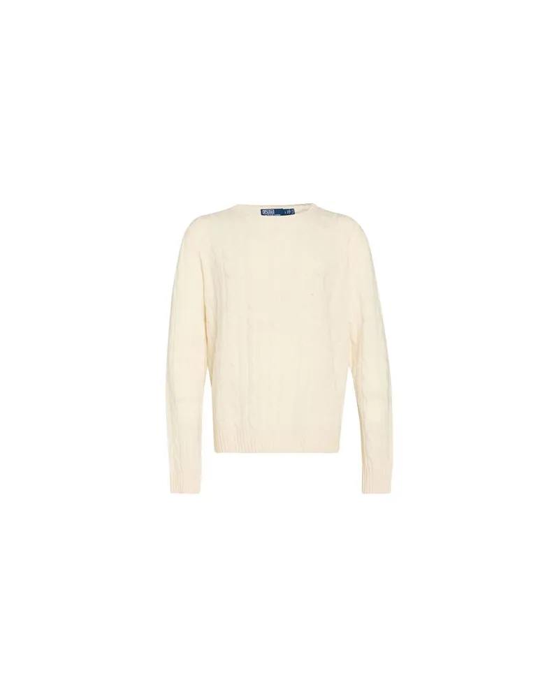 Ralph Lauren STRICKWAREN - Pulloverauf YOOX.COM Cremeweiß