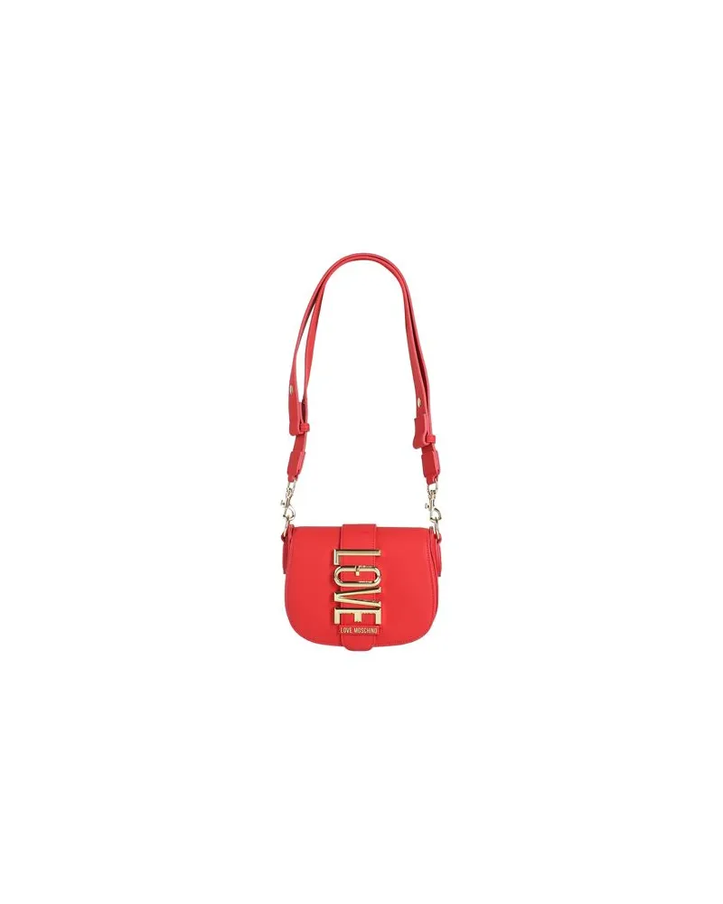 Moschino TASCHEN - Schultertaschenauf YOOX.COM Rot