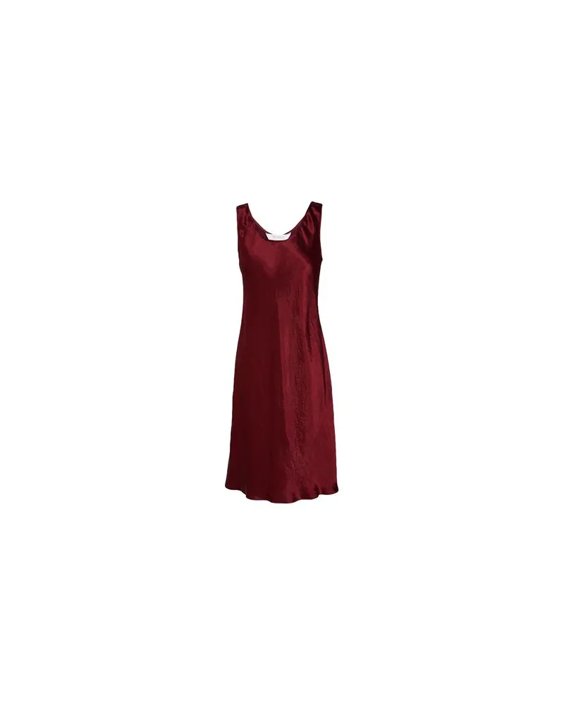 Max Mara LEISURE - KLEIDER - Midi-Kleiderauf YOOX.COM Ziegelrot