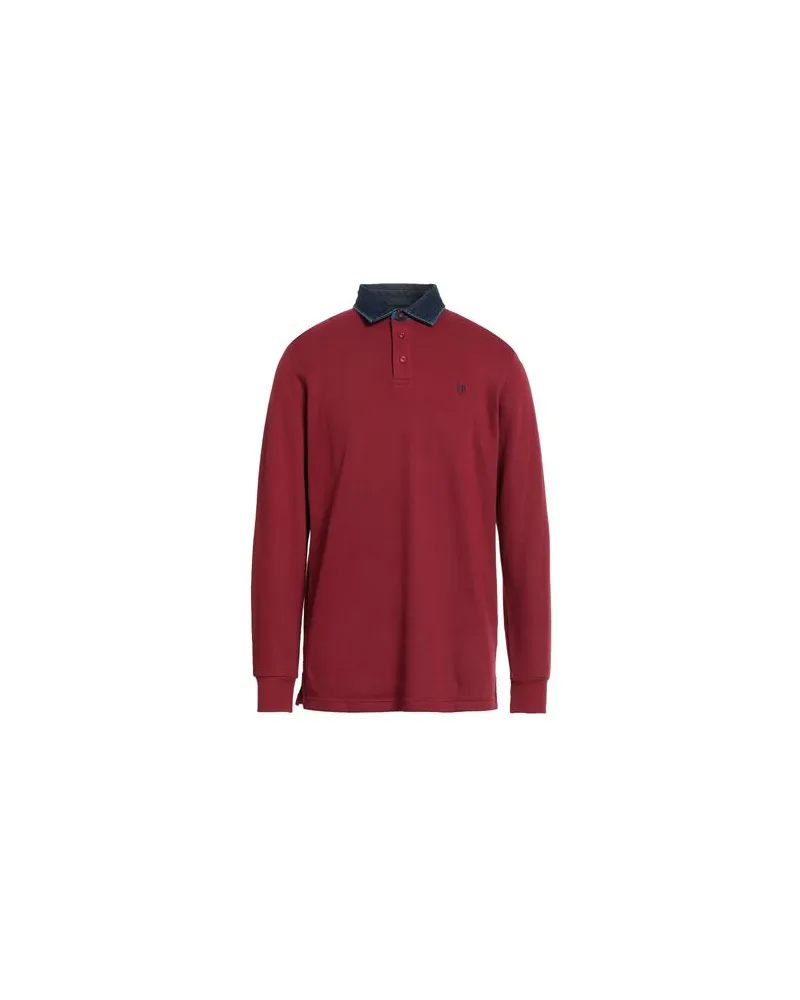 Harmont & Blaine JEANS - TOPS - Poloshirtsauf YOOX.COM Ziegelrot