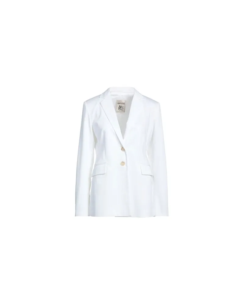 Semicouture ANZÜGE und CO-ORDS - Blazersauf YOOX.COM Weiß