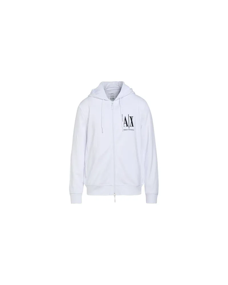 Armani Exchange TOPS - Sweatshirtsauf YOOX.COM Weiß