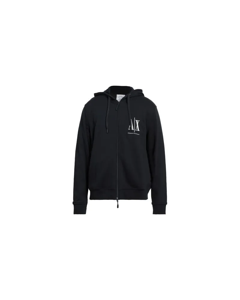 Armani Exchange TOPS - Sweatshirtsauf YOOX.COM Nachtblau