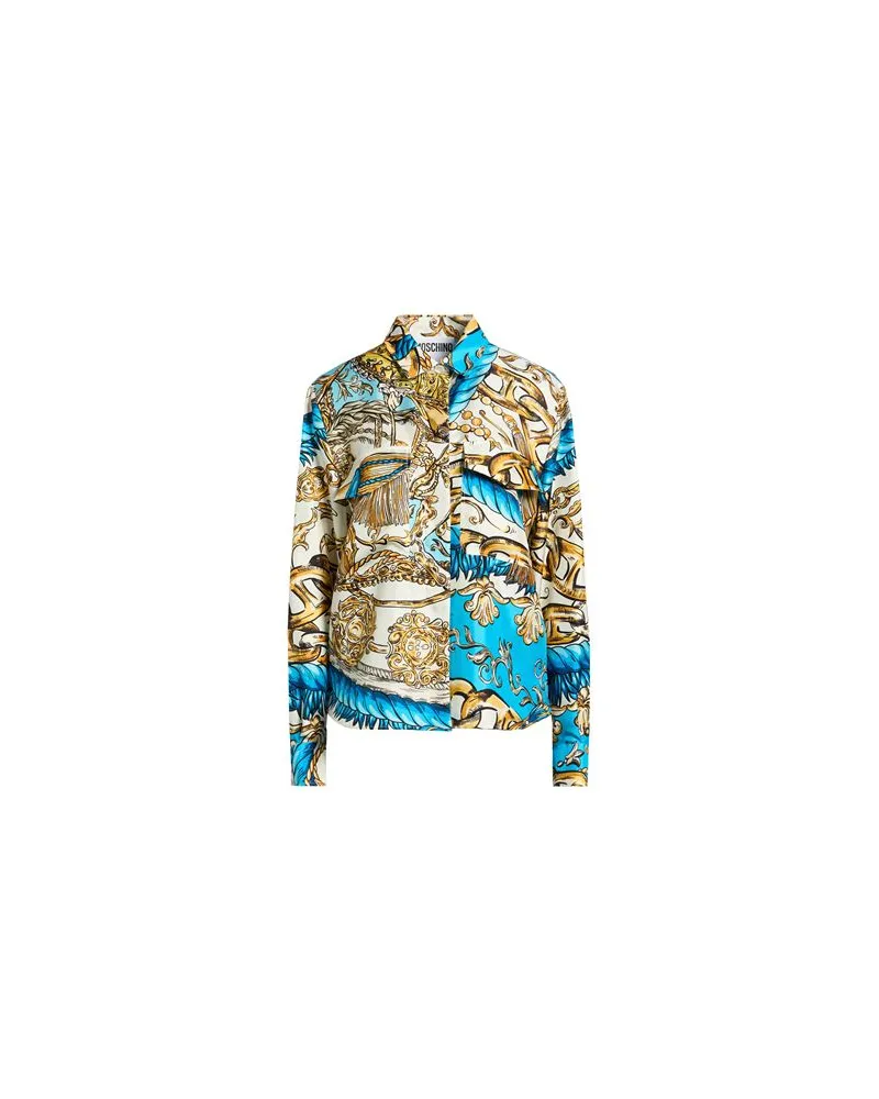 Moschino TOPS - Hemdenauf YOOX.COM Azurblau