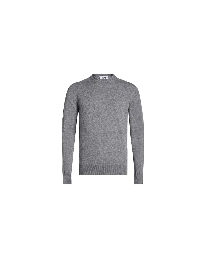 Alpha Studio STRICKWAREN - Pulloverauf YOOX.COM Grau