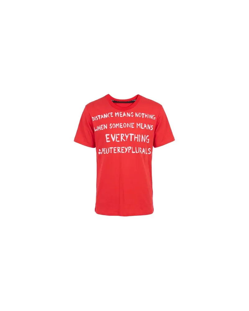 Peuterey TOPS - T-shirtsauf YOOX.COM Rot