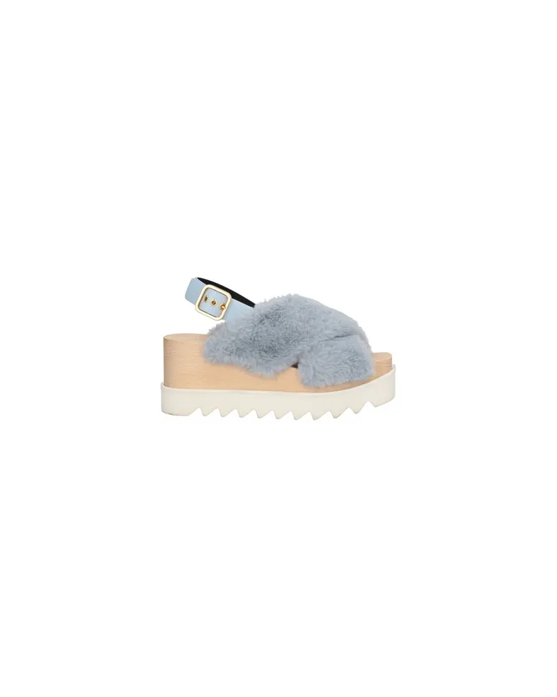 Stella McCartney SCHUHE - Sandalenauf YOOX.COM Himmelblau