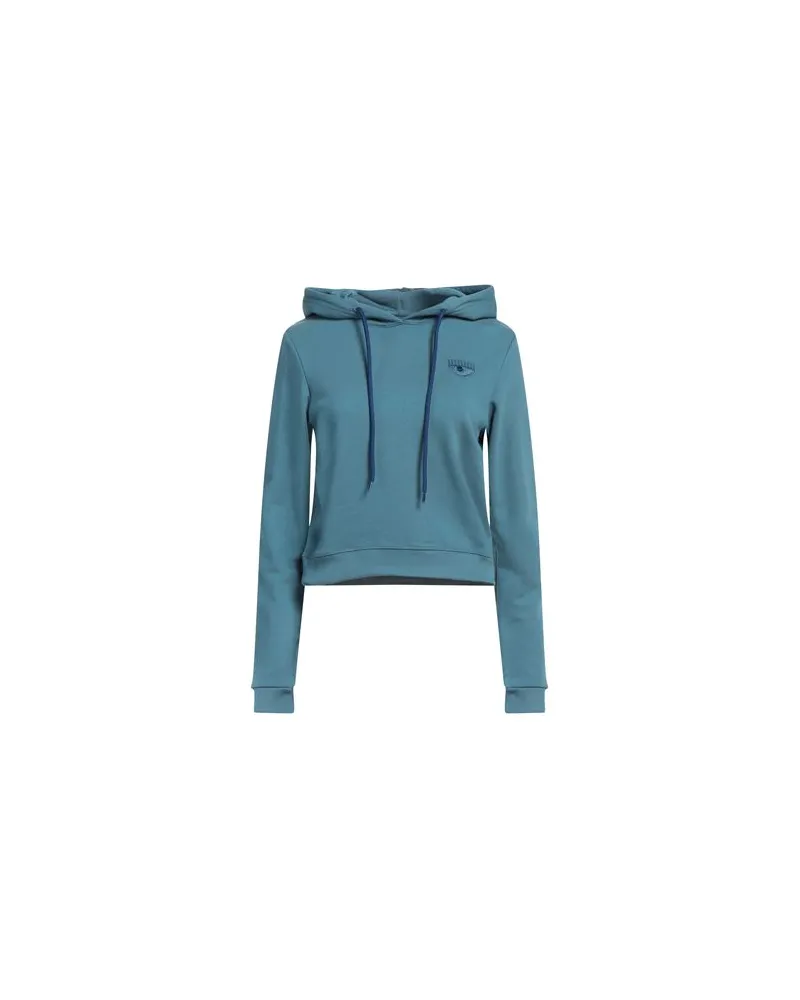 Chiara Ferragni TOPS - Sweatshirtsauf YOOX.COM Taubenblau
