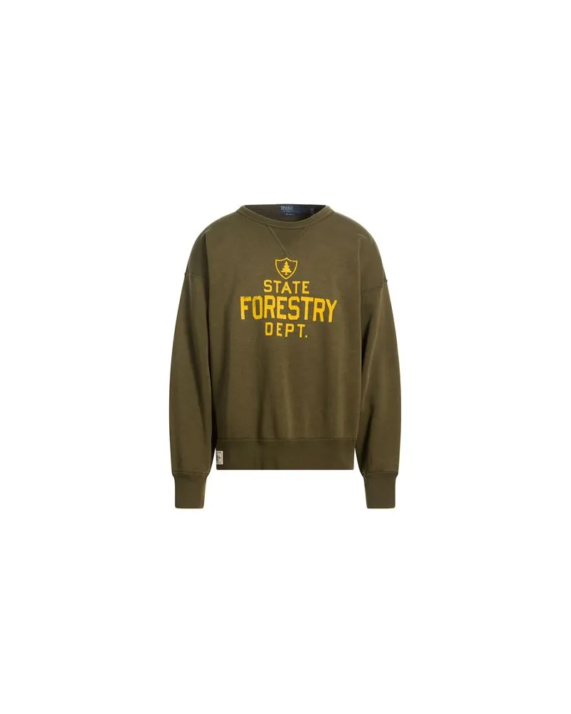 Ralph Lauren TOPS - Sweatshirtsauf YOOX.COM Militärgrün